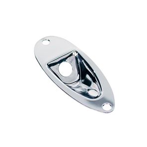 Picture of Stratocaster Jack Plate - Chrome