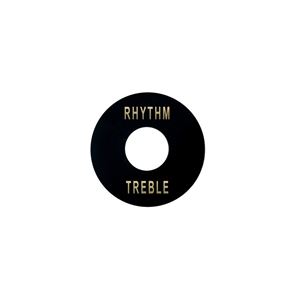 Afbeelding van Les Paul Switch Plate Rhythm Treble - Zwart