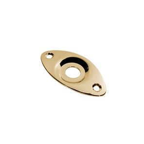 Picture of Oval Jack Plate Recessed - Gold
