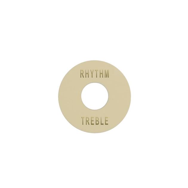 Afbeelding van Les Paul Switch Plate Rhythm Treble - Crème