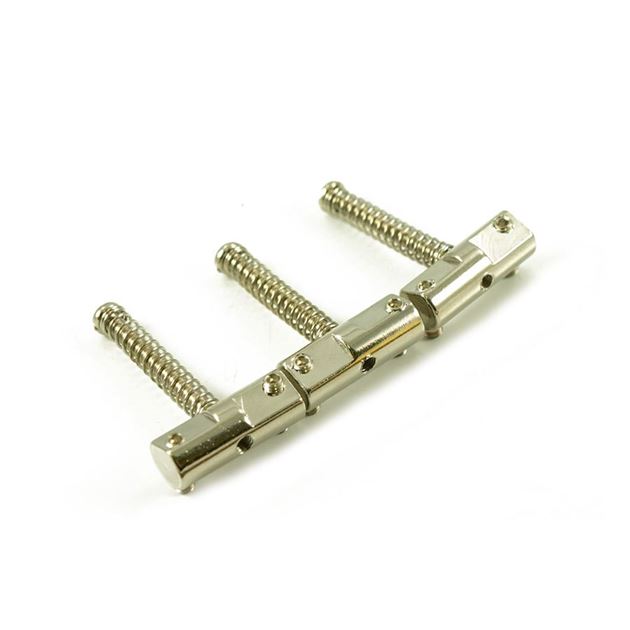 Picture of Compensated Telecaster Saddles - Nickel Plated Steel
