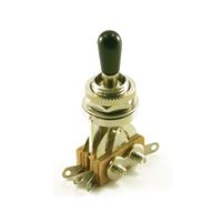 Picture of LP® TOGGLE SWITCH Chrome (3 PICKUP) BLACK TIP