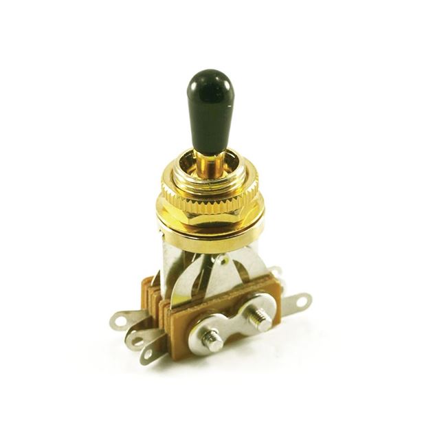 Picture of LP® TOGGLE SWITCH Gold (3 PICKUP) BLACK TIP
