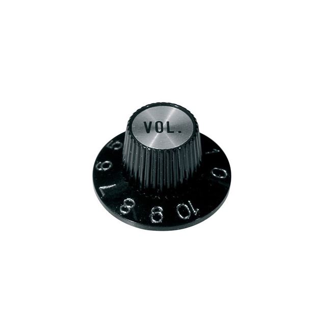 Picture of Witch Hat Knob Volume - Silver - Metric