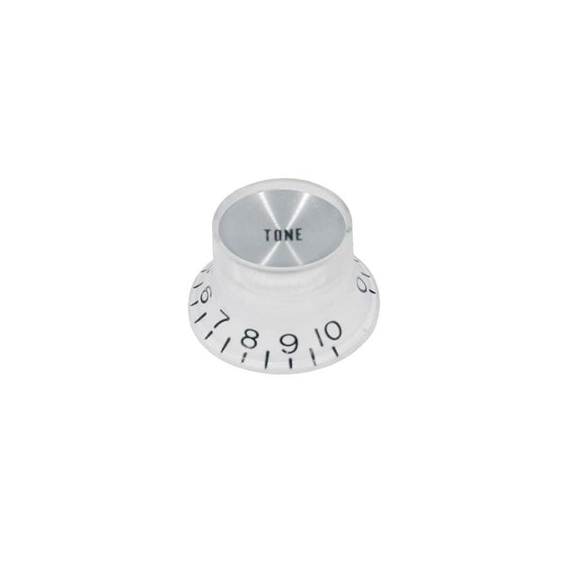 Picture of Top Hat Reflector Knob Tone - White - Inch