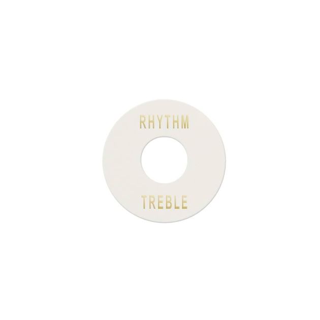 Afbeelding van Les Paul Switch Plate Rhythm Treble - Wit