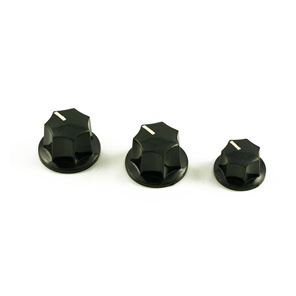Picture of Jazz Bass Knob Set for Inch Type Pots