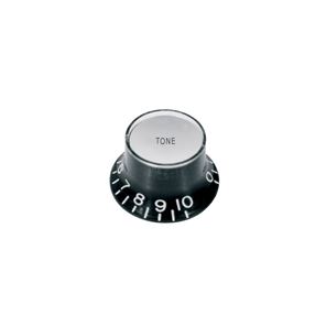 Afbeelding van Top Hat Reflector Knop Toon - Zwart - Metrisch