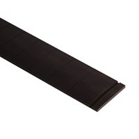 Picture of Pre-slotted Ebony Fretboard - 25.5 inch scale - 9.5 inch radius