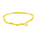 Picture of Gavitt Cloth Covered Push-Back Wire - Yellow - 1 meter