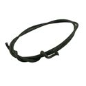 Picture of Gavitt Cloth Covered Push-Back Wire - Black - 1 meter