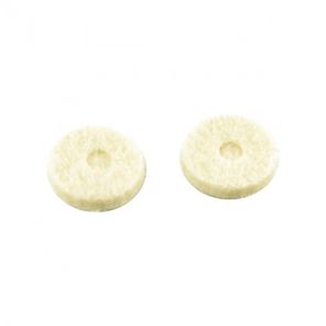 Picture of Felt washers for Strappins - White - Set of 2