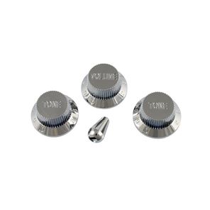 Picture of Complete Knob Set for Strat Chrome