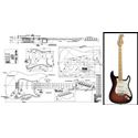 Picture of Fender Stratocaster Blueprint