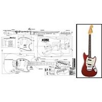 Picture of Fender Mustang Blueprint