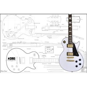 Afbeelding van Gibson Les Paul Custom Bouwtekening