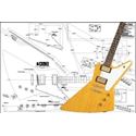 Picture of Gibson Explorer Blueprint