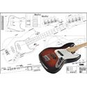 Picture of Fender Jazzbass Blueprint 4-string