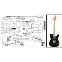 Picture of Fender Telecaster Deluxe Blueprint