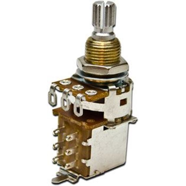 Picture of Bourns Pro Audio Push/Pull Potmeter 500kOhm Logaritmisch