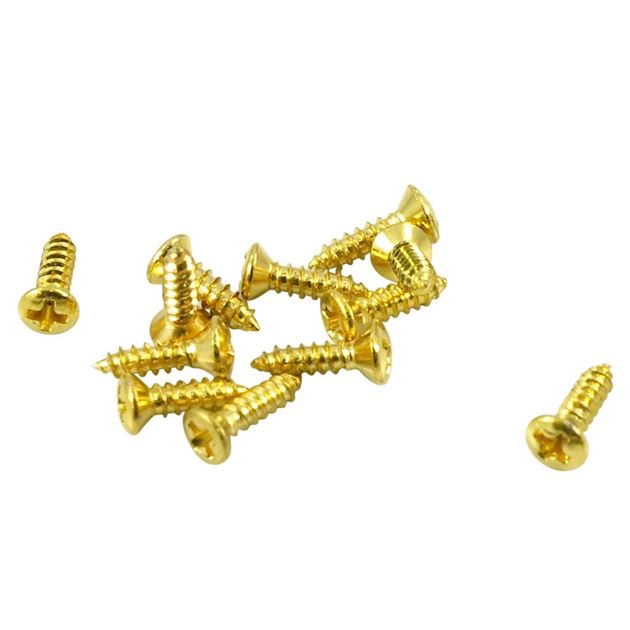 Picture of Gibson Pickguard Screw Gold - Bag of 12