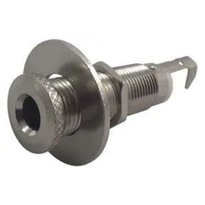 Picture of 6.3mm stereo output long shaft chrome