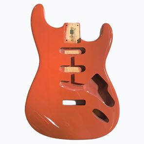 Picture of Allparts Stratocaster Body - Alder - Fiesta Red