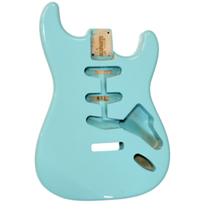 Afbeelding van Allparts Stratocaster Body - Elzen - Sonic Blue