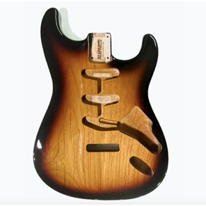 Afbeelding van Allparts Stratocaster Body - Elzen - 3-Tone Sunburst