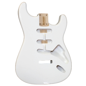 Afbeelding van Allparts Stratocaster Body - Elzen - Olympic White